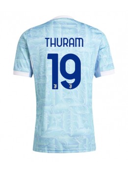 Juventus Khephren Thuram #19 Auswärtstrikot 2025-26 Kurzarm Juventus Khephren Thuram #19 Auswärtstrikot 2025-26 Kurzarm